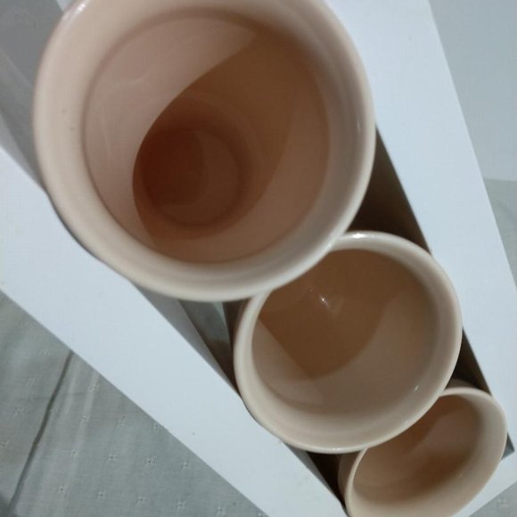 Vtg Insulated Tumblers 4 Plastic Cups Rattan Raffia Wicker MCM Retro Barware - Picture 2 of 3